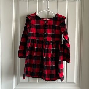 Toddler Girl Plaid Dress